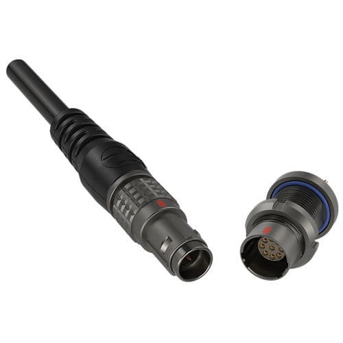 Connecteur push-pull - D Series - LEMO - de données / PCB / surmoulé