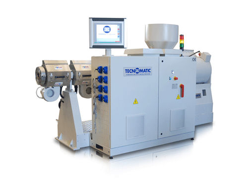 Extrudeuse monovis - DN 45 - 75 | ZEUS - Tecnomatic - pour PE