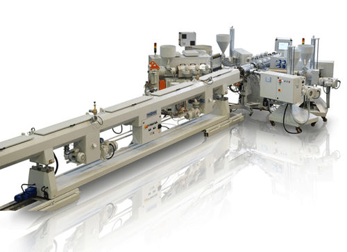Ligne d'extrusion multicouche - DN 32 - 800 - Tecnomatic - de tubes / pour PP