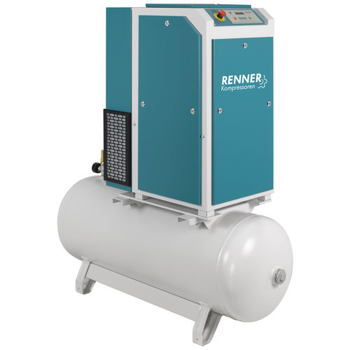 Compresseur à vis - RSD(KF)-PRO-ECN series - RENNER Kompressoren - d'air / à moteur électrique / stationnaire
