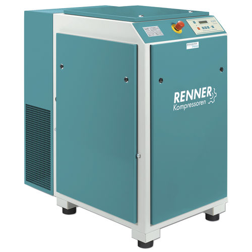 Compresseur à vis - RS series - RENNER Kompressoren - d'air / à moteur électrique / stationnaire