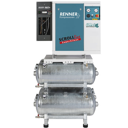 Compresseur scroll - SLDK-I series - RENNER Kompressoren - d'air / à moteur électrique / stationnaire