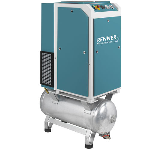 Compresseur avec sécheur par réfrigération - RSDK- PRO series  - RENNER Kompressoren - à vis / d'air / à moteur électrique