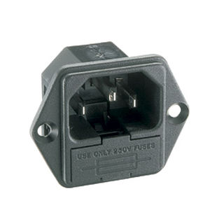 Connecteur d'alimentation électrique - PX6 series - OMEGA FUSIBILI - rectangulaire / prise