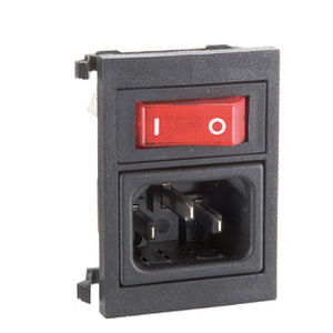 Connecteur d'alimentation électrique - BZ030 series - OMEGA FUSIBILI - rectangulaire / bipolaire / unipolaire