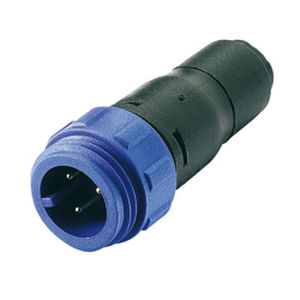 Connecteur d'alimentation électrique - PX04110 series - OMEGA FUSIBILI - cylindrique / mâle-femelle / à visser