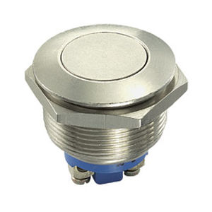Bouton poussoir à ressort - AV031 series - OMEGA FUSIBILI - antivandalisme / à visser / en thermoplastique