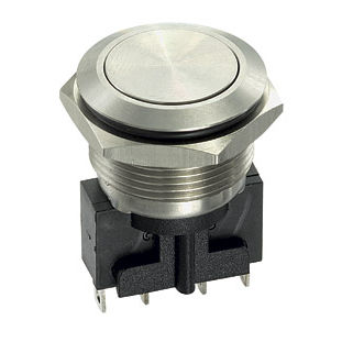 Bouton poussoir à ressort - MP0031 series - OMEGA FUSIBILI - antivandalisme / IP66 / en acier inoxydable