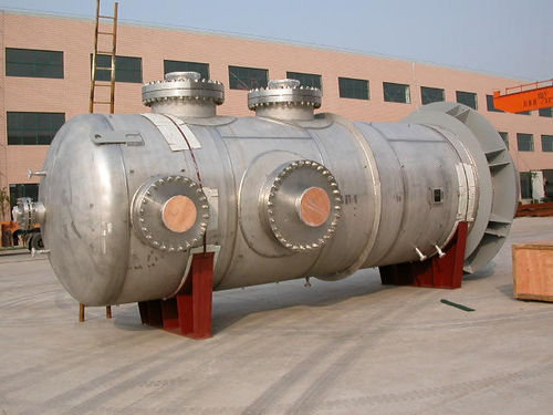 Réservoir de process - Ø 7000 mm - Mersen - Equipements Industriels et Anticorrosion - en acier inoxydable / sous pression / horizontal