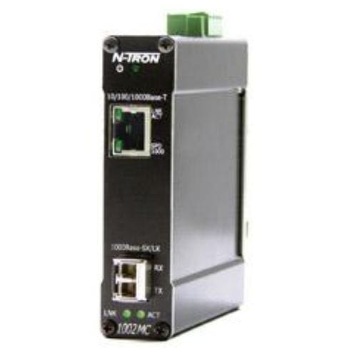 Convertisseur média - N-Tron® 1000  - Red Lion Controls - de température / Ethernet / sur rail DIN