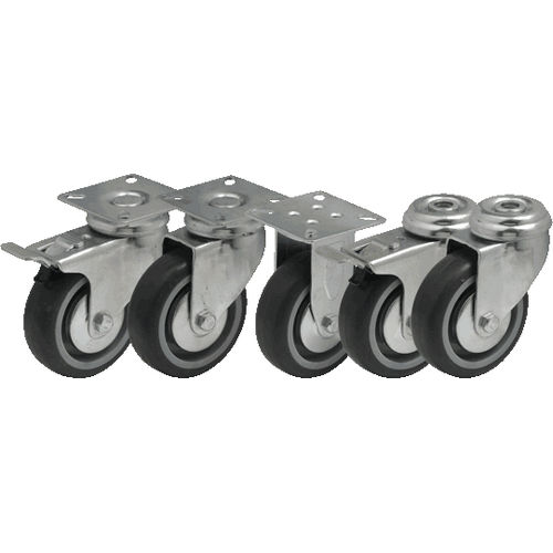 Roulette pivotante - PE series - Colson  Europe - à platine / pour charge légère / en polypropylène