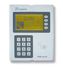 Terminal de collecte de données avec clavier - 85 - 240 V, 25 VA | PICK 800 - CIRCONTROL SA