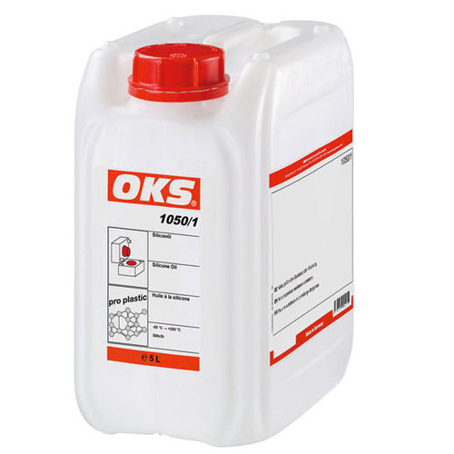 Huile de lubrification - 1050/0  - OKS Spezialschmierstoffe GmbH - au silicone / pour métaux / pour matières plastiques