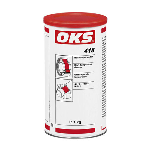 Graisse de lubrification - 418 - OKS Spezialschmierstoffe GmbH - à base d'huile minérale / au bisulfure de molybdène / pour roulement