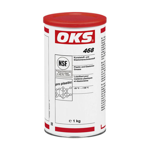 Graisse de lubrification - 468 - OKS Spezialschmierstoffe GmbH - pour engrenage / pour plastique / pour métaux