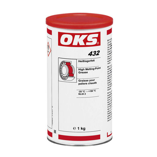 Graisse de lubrification - 432 - OKS Spezialschmierstoffe GmbH - à base d'huile minérale / au complexe d'aluminium / pour roulement
