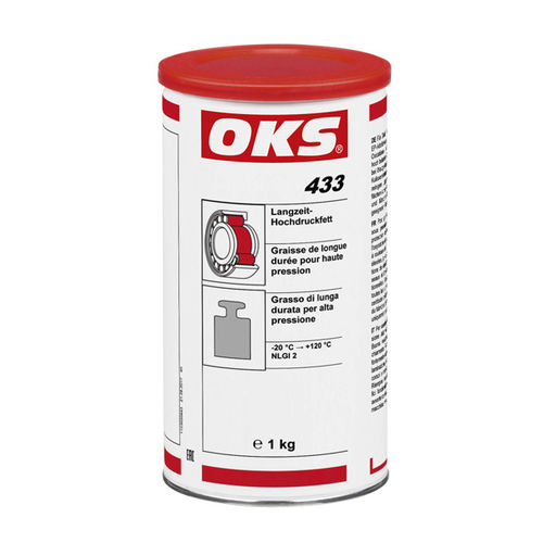 Graisse de lubrification - 433  - OKS Spezialschmierstoffe GmbH - à base d'huile minérale / pour roulement / pour l'industrie chimique