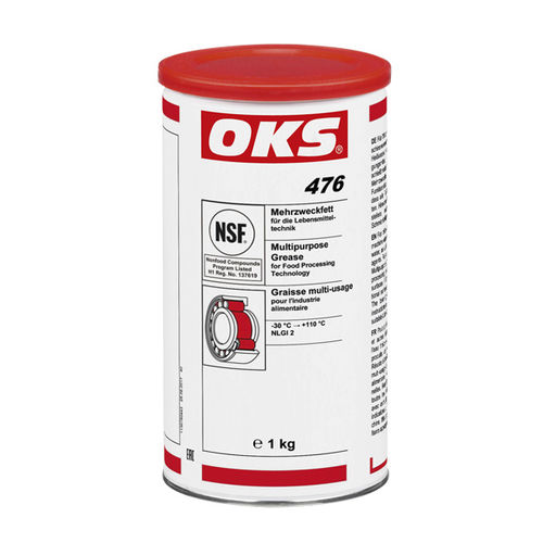 Graisse de lubrification - 476 - OKS Spezialschmierstoffe GmbH - universelle / semi-synthétique / au complexe d'aluminium