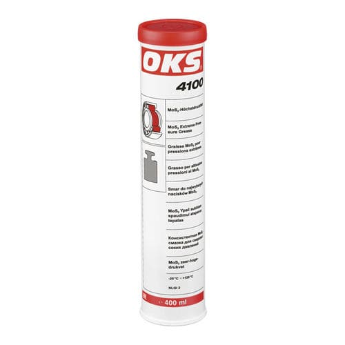 Graisse de lubrification - 4100 - OKS Spezialschmierstoffe GmbH - lithium-calcium / à base d'huile minérale / au bisulfure de molybdène