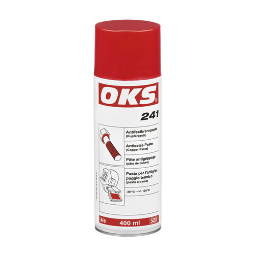 Pâte de pulvérisation - 241 - OKS Spezialschmierstoffe GmbH - antigrippante / MoS2 / au cuivre