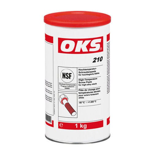 Pâte de montage - OKS 210 - OKS Spezialschmierstoffe GmbH - lubrifiante / pour vis / pour l'industrie du papier