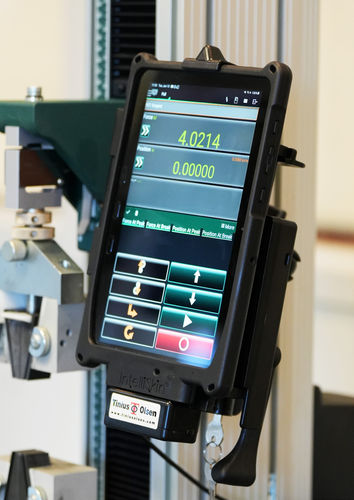 Interface opérateur à écran tactile - HMC 3.0 - Tinius Olsen - portatif / 1280 x 800 / Full HD