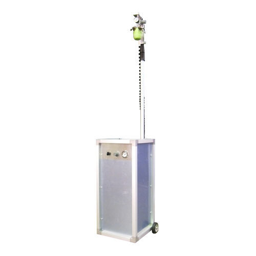 Humidificateur à air comprimé - AE-T set - Ikeuchi Europe - à pulvérisation d'eau / portable / haute efficacité