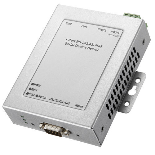 Serveur de périphérique série - JetPort 5601 - Korenix Technology - Ethernet / redondant / 1 port