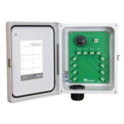 Boîtier mural - VLL06BS-G-N-S - Wilcoxon Sensing Technologies - rectangulaire / en inox / industriel