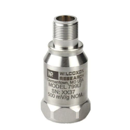 Capteur d'accélération de basse fréquence - 799LF - Wilcoxon Sensing Technologies - IEPE / de haute sensibilité / à faible bruit