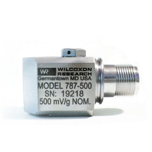 Capteur d'accélération de basse fréquence - 787-500 - Wilcoxon Sensing Technologies - IEPE / de haute sensibilité