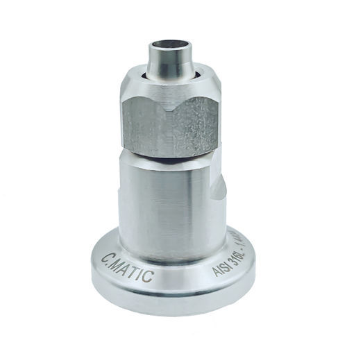 Raccord pour produits chimiques - CX11-XT - C.Matic S.p.A. - pneumatique / à bride / ASME BPE