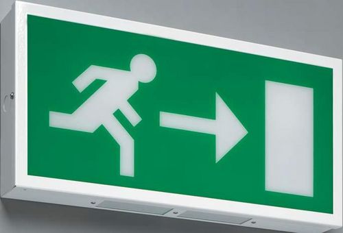 Éclairage de secours - Exit SE - Cooper Lighting and Safety - à LED / pour hall de stockage / sur source centrale