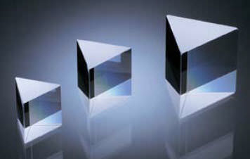 Prisme de dispersion - EALING - en verre BK7 / à section équilaterale