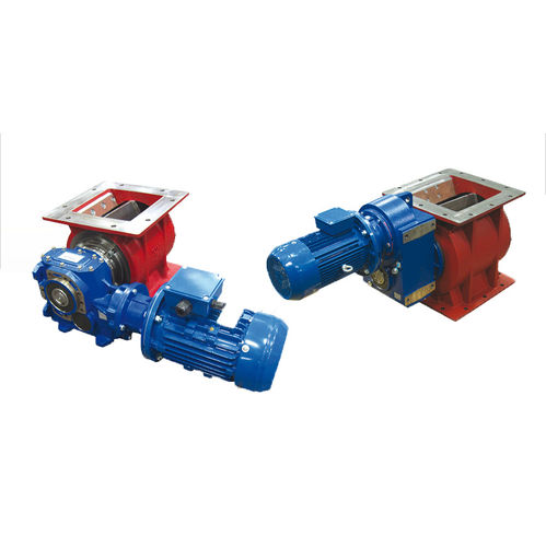 Écluse rotative pour pellets de bois - RWN series - WAMGROUP S.p.A - pour applications lourdes / socle carré / par gravité