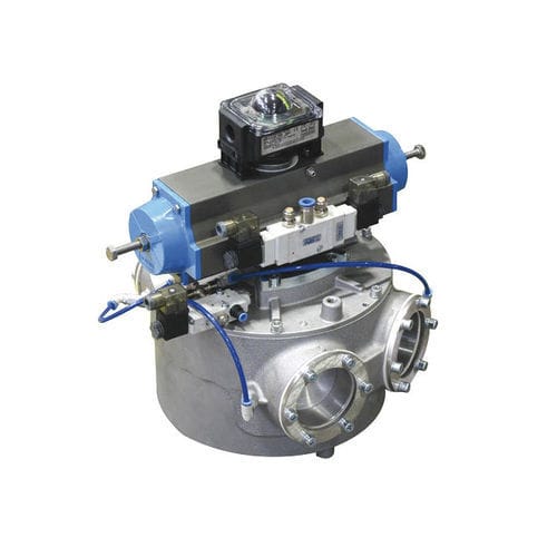 Vanne d'aiguillage pour transport pneumatique - VAR series - WAMGROUP S.p.A - pour produits alimentaires / pour plastique / pour applications pharmaceutiques