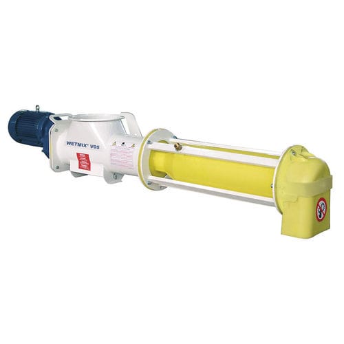 Mélangeur à vis conique - WETMIX® V05 - WAMGROUP S.p.A - horizontal / continu / de liquide