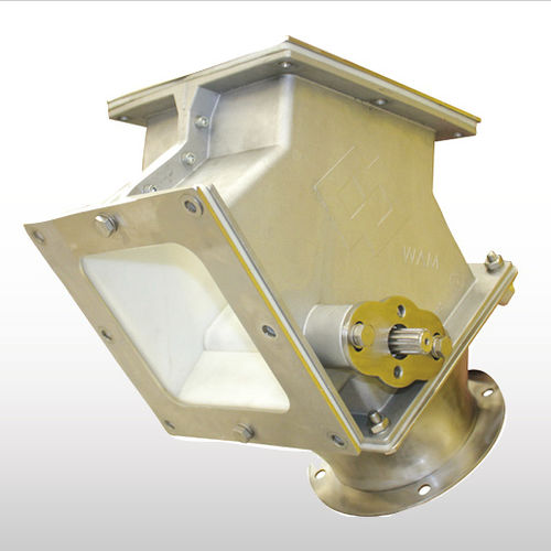 Vanne d'aiguillage pour transport pneumatique - DVA series - WAMGROUP S.p.A - pour produits alimentaires / pour plastique / pour applications lourdes