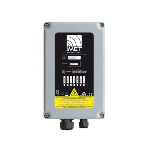 Récepteur radio - L AC - IMET Radio Remote Control - pour applications AC et DC / RS232 / CAN Bus