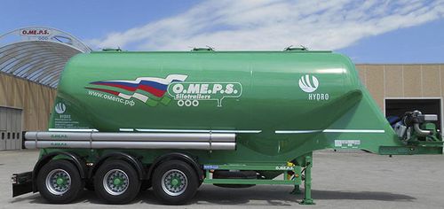Semi-remorque silo - CM 34 - OMEPS - pour cendres / pour sable / de ciment