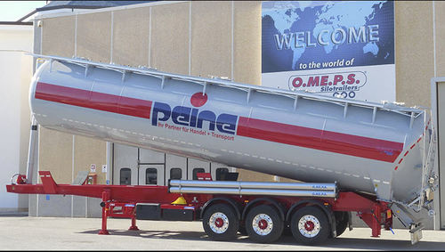 Semi-remorque basculante - CR 65 - OMEPS - silo / pour produits alimentaires / pour produits pulvérulents