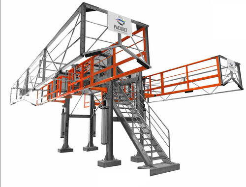 Plateforme de chargement - MONTE & BAISSE  - Pacquet Industrie - verticale