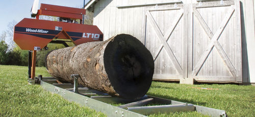 Scie à ruban - max. ø 24" x 11' (ø 610 x 3 300 mm) | LT10 - Wood-Mizer - horizontale / à bois / automatique