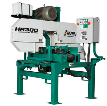 Scie à panneaux - ø 24" | HR300 - Wood-Mizer - horizontale / à bois / automatique