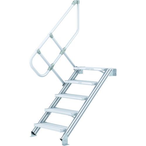 Escalier droit - 40055 series - ZARGES - en aluminium / en acier / barreaudé