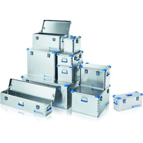 Valise de transport - Eurobox  - ZARGES - en aluminium / pour outils / à poignée