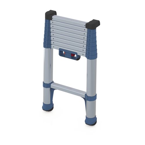Échelle en aluminium anodisé - Compactstep L  - ZARGES - simple / pliante télescopique
