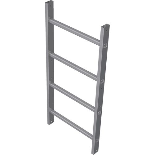 Échelle en aluminium anodisé - 412 Series - ZARGES - simple
