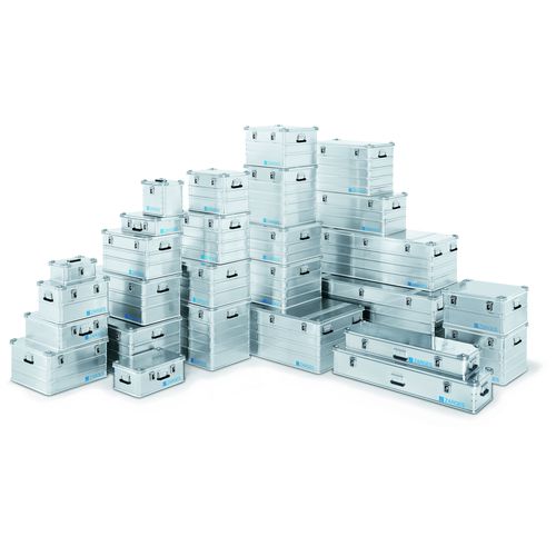 Valise de transport - K 470  - ZARGES - en aluminium / gerbable