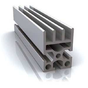 Profilé en aluminium - RF 4055 - Dae Yeong Metal - à section rectangulaire / pour porte coulissante / pour garde-corps